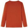 Children's long-sleeved t-shirt in light brick color 116 by , Kids T-shirts - Ref: Foro24-13141, Price: 8,99 €, Discount: %