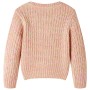 Soft pink children's knitted sweater 92 by , Kids T-shirts - Ref: Foro24-14524, Price: 14,64 €, Discount: %