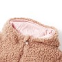 Children's jacket with hooded synthetic fur light cognac shearling 140 by , Children's outerwear - Ref: Foro24-13873, Price: ...