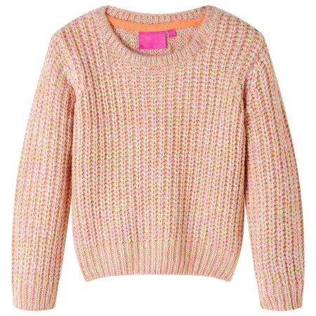 Soft pink children's knitted sweater 116 by , Kids T-shirts - Ref: Foro24-14526, Price: 12,44 €, Discount: %