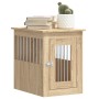 Hundekäfig aus Holzwerkstoff Sonoma-Eiche 45x62x59 cm von , Hundehütten - Ref: Foro24-838311, Preis: 91,43 €, Rabatt: %