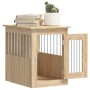 Hundekäfig aus Holzwerkstoff Sonoma-Eiche 45x62x59 cm von , Hundehütten - Ref: Foro24-838311, Preis: 91,43 €, Rabatt: %