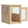 Jaula para perros madera de ingeniería roble Sonoma 45x62x59 cm de , Casetas para perros - Ref: Foro24-838311, Precio: 91,43 ...