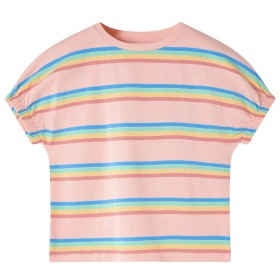 Pfirsichfarbenes Kinder-T-Shirt 104 von , Kinder-T-Shirts - Ref: Foro24-11460, Preis: 9,99 €, Rabatt: %