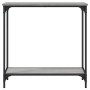 Mesa consola madera de ingeniería gris Sonoma 75x30,5x75 cm de , Mesas auxiliares - Ref: Foro24-837710, Precio: 39,58 €, Desc...