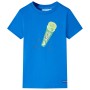 Camiseta infantil azul chillón 140 de , Camisetas para niños - Ref: Foro24-11848, Precio: 9,00 €, Descuento: %