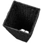 3-Piece Black Water Hyacinth Flowerbed Set by vidaXL, Pots and planters - Ref: Foro24-45570, Price: 86,21 €, Discount: %