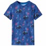 Camiseta infantil azul oscuro mélange 116 de , Camisetas para niños - Ref: Foro24-12526, Precio: 8,99 €, Descuento: %