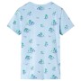 Light blue children's t-shirt 140 by , Kids T-shirts - Ref: Foro24-12553, Price: 10,02 €, Discount: %