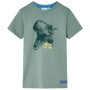 Khaki children's t-shirt 116 by , Kids T-shirts - Ref: Foro24-11726, Price: 7,99 €, Discount: %