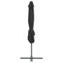 Cantilever parasol with anthracite gray steel pole 250x250 cm by vidaXL, Umbrellas - Ref: Foro24-44626, Price: 82,66 €, Disco...