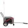 Pet Bicycle Trailer Iron Oxford Cloth Red Black by , pet strollers - Ref: Foro24-93887, Price: 106,37 €, Discount: %