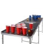 HI Klappbarer Bier-Pong-Tisch, höhenverstellbar, Schwarz von HI, Bier-Pong-Tische - Ref: Foro24-423930, Preis: 94,26 €, Rabat...