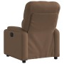 Sillón reclinable de tela marrón de , Sillones - Ref: Foro24-372483, Precio: 221,82 €, Descuento: %