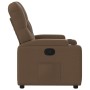 Sillón reclinable de tela marrón de , Sillones - Ref: Foro24-372483, Precio: 221,82 €, Descuento: %