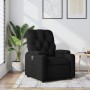 Sillón reclinable de tela negro de , Sillones - Ref: Foro24-372481, Precio: 222,37 €, Descuento: %