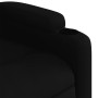 Sillón reclinable de tela negro de , Sillones - Ref: Foro24-372481, Precio: 222,37 €, Descuento: %