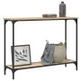 Mesa consola madera de ingeniería roble Sonoma 101x30,5x75 cm de , Mesas auxiliares - Ref: Foro24-837703, Precio: 42,04 €, De...