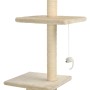 Katzenkratzbaum mit beigen Sisalstämmen 260 cm von vidaXL, Katzenmöbel - Ref: Foro24-170534, Preis: 92,09 €, Rabatt: %