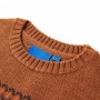 Children's knitted sweater in cognac color 140 by , Kids T-shirts - Ref: Foro24-14493, Price: 11,68 €, Discount: %