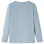 Light blue long-sleeved children's t-shirt size 128 by , Kids T-shirts - Ref: Foro24-12717, Price: 8,28 €, Discount: %