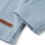 Light blue long-sleeved children's t-shirt size 128 by , Kids T-shirts - Ref: Foro24-12717, Price: 8,28 €, Discount: %