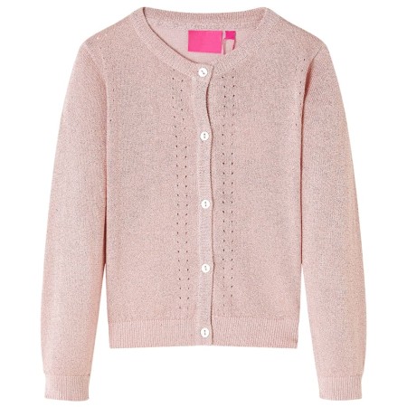 Strickjacke für Kinder in zartem Rosa 140 von , Oberbekleidung für Kinder - Ref: Foro24-14523, Preis: 12,12 €, Rabatt: %