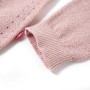 Rebeca de punto infantil rosa suave 140 de , Ropa de abrigo para niños - Ref: Foro24-14523, Precio: 12,12 €, Descuento: %