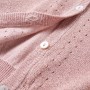 Strickjacke für Kinder in zartem Rosa 140 von , Oberbekleidung für Kinder - Ref: Foro24-14523, Preis: 12,12 €, Rabatt: %