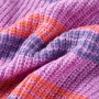 Children's knitted sweater with lilac and pink stripes 128 by , Kids T-shirts - Ref: Foro24-14537, Price: 12,99 €, Discount: %