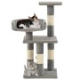 Rascador para gatos con postes de sisal 65 cm gris de vidaXL, Mobiliario para gatos - Ref: Foro24-170607, Precio: 40,51 €, De...