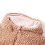 Child's jacket with light cognac-colored hood, synthetic fur, and sheepskin lining, size 92. by , Children's outerwear - Ref:...