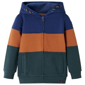 Sudadera infantil con capucha y cremallera 104 de , Camisetas para niños - Ref: Foro24-12870, Precio: 19,15 €, Descuento: %