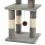 Cat scratching post with sisal posts 65 cm gray by vidaXL, Cat furniture - Ref: Foro24-170607, Price: 42,41 €, Discount: %