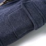 Child's dark blue mélange hoodie with zipper, size 92. by , Kids T-shirts - Ref: Foro24-12949, Price: 17,22 €, Discount: %