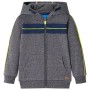 Kinder-Hoodie mit Reißverschluss grau meliert 104 von , Kinder-T-Shirts - Ref: Foro24-13275, Preis: 15,99 €, Rabatt: %