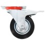 Swivel wheels with double brakes 4 units 100 mm by vidaXL, Material handling - Ref: Foro24-143446, Price: 29,77 €, Discount: %