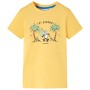 Camiseta infantil ocre claro 128 de , Camisetas para niños - Ref: Foro24-11687, Precio: 9,99 €, Descuento: %