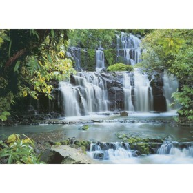 Komar Fototapete Pura Kaunui Falls 368x254 cm 8-256 von Komar, Bemaltes Papier - Ref: Foro24-422693, Preis: 99,99 €, Rabatt: %