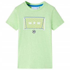 Children's T-shirt lime 128 by , Kids T-shirts - Ref: Foro24-12432, Price: 7,76 €, Discount: %