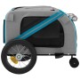 Pet Bicycle Trailer Iron Oxford Cloth Blue Black by , pet strollers - Ref: Foro24-93890, Price: 134,79 €, Discount: %