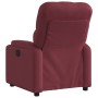 Sillón reclinable de tela rojo tinto de , Sillones - Ref: Foro24-372482, Precio: 231,99 €, Descuento: %