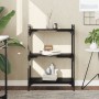 Bookcase with 3 shelves black engineered wood 60x30x86 cm by , Bookcases and shelves - Ref: Foro24-837647, Price: 40,93 €, Di...