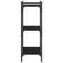 Bookcase with 3 shelves black engineered wood 60x30x86 cm by , Bookcases and shelves - Ref: Foro24-837647, Price: 40,93 €, Di...