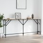 Sonoma oak engineered wood console table 180x23x75 cm by , Side tables - Ref: Foro24-837768, Price: 61,07 €, Discount: %