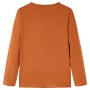 Children's long-sleeved t-shirt in cognac color 116 by , Kids T-shirts - Ref: Foro24-13526, Price: 9,51 €, Discount: %