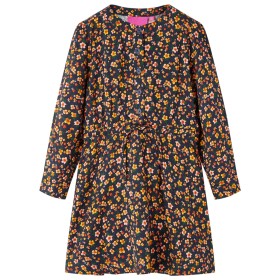 Navy blue long-sleeved children's dress 140 by , Children's dresses - Ref: Foro24-13953, Price: 16,99 €, Discount: %