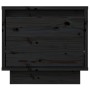 Mesitas de noche 2 uds madera maciza de pino negro 35x34x32 cm de vidaXL, Mesitas de noche - Ref: Foro24-813404, Precio: 61,4...