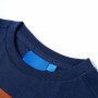 Camiseta infantil de manga larga azul marino 104 de , Camisetas para niños - Ref: Foro24-12850, Precio: 9,99 €, Descuento: %