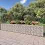 Gabion wall with galvanized steel covers 600x30x100 cm by vidaXL, fence panels - Ref: Foro24-143584, Price: 227,26 €, Discoun...